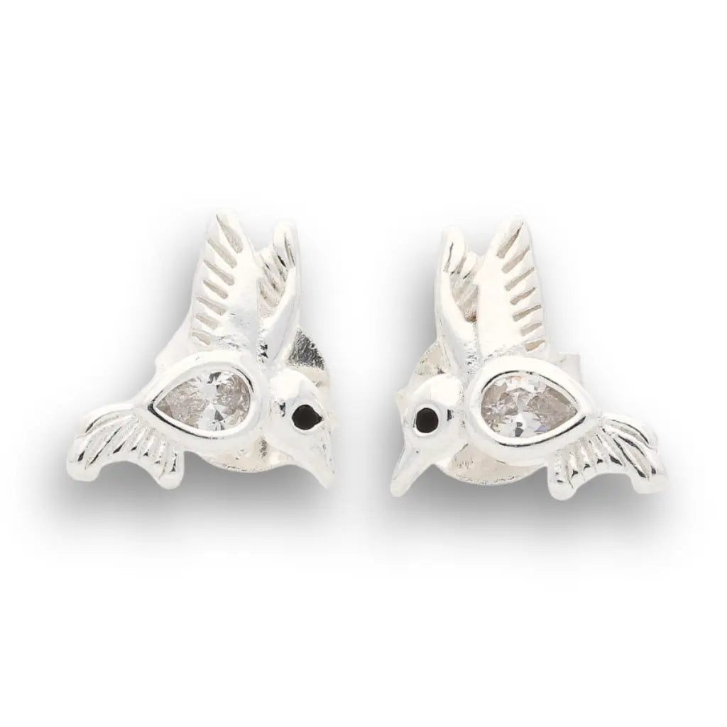 Buy your Crystal Wings & Silver Things - Sterling Silver Hummingbird Earrings online now or in store at Forever Gems in Franschhoek, South Africa