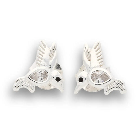 Buy your Crystal Wings & Silver Things - Sterling Silver Hummingbird Earrings online now or in store at Forever Gems in Franschhoek, South Africa
