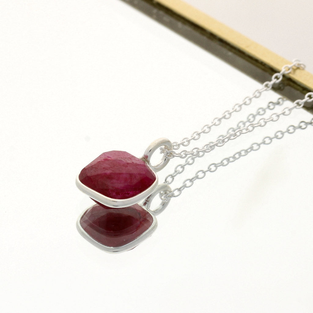 Buy your Ruby Necklace: July Birthstone online now or in store at Forever Gems in Franschhoek, South Africa