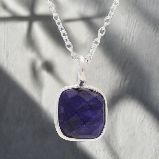 Buy your Sapphire Necklace: September Birthstone online now or in store at Forever Gems in Franschhoek, South Africa