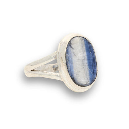 Get your Stunning Blue Kyanite Gemstone Ring in Sleek Sterling Silver online now or in store at Forever Gems in Franschhoek, South Africa