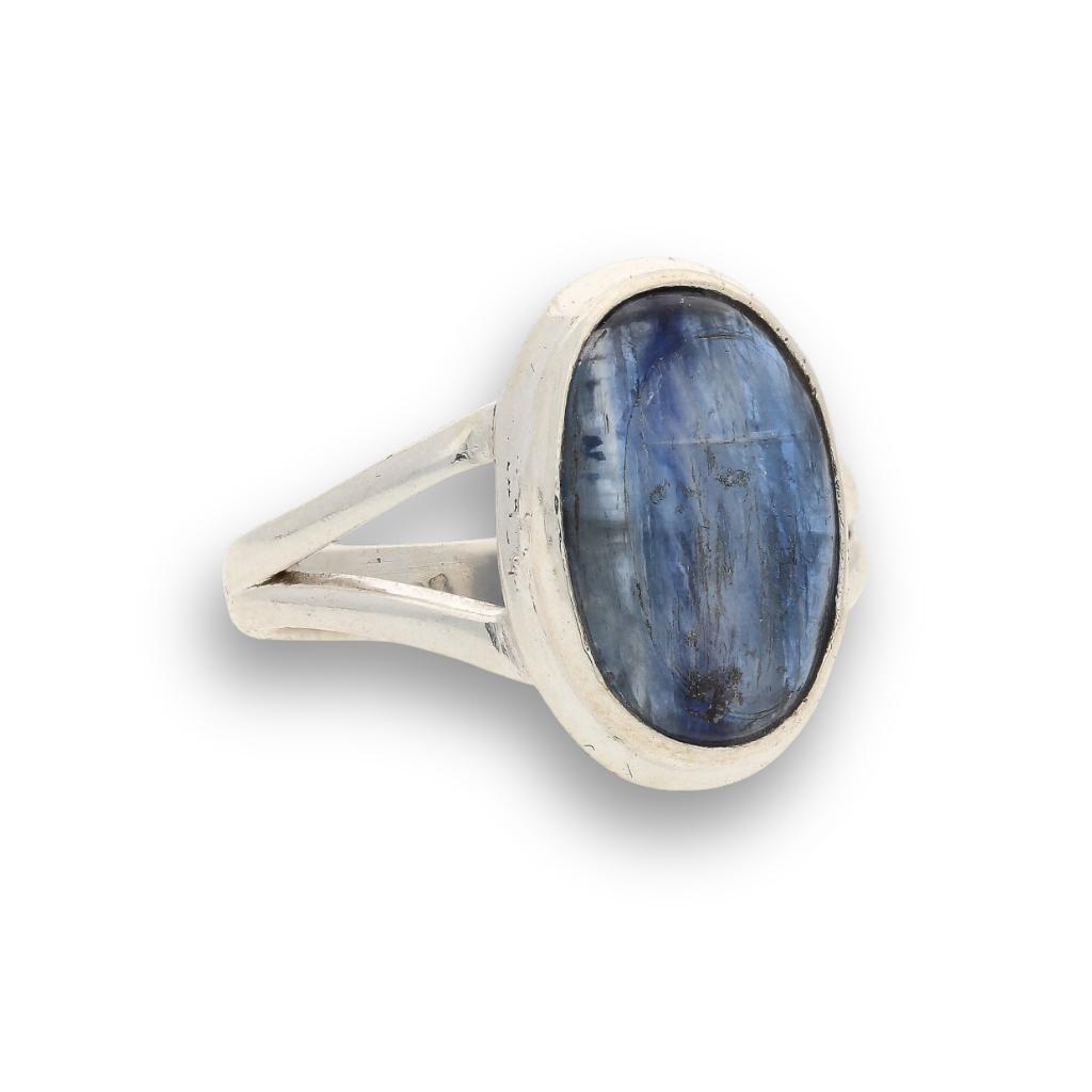 Get your Stunning Blue Kyanite Gemstone Ring in Sleek Sterling Silver online now or in store at Forever Gems in Franschhoek, South Africa