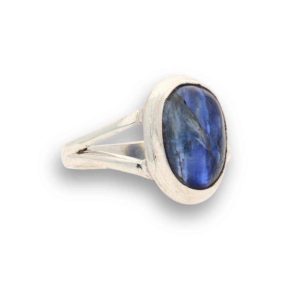 Get your Blue Kyanite Sterling Silver Ring – Calm Glow online now or in store at Forever Gems in Franschhoek, South Africa