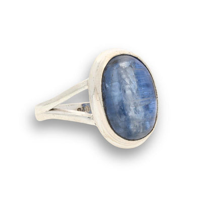 Get your Stunning Blue Kyanite Gemstone Ring in Sleek Sterling Silver online now or in store at Forever Gems in Franschhoek, South Africa