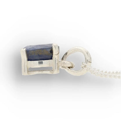 Get your Sterling Silver Natural Sapphire Necklace online now or in store at Forever Gems in Franschhoek, South Africa