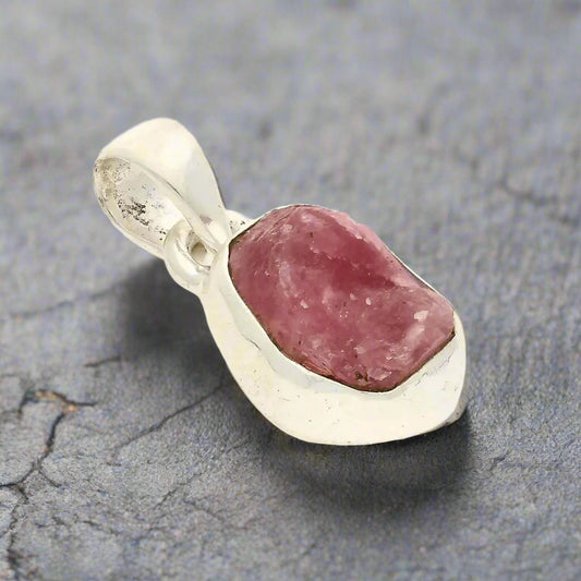 Buy your Fierce Heart – Rough Ruby Silver Pendant online now or in store at Forever Gems in Franschhoek, South Africa