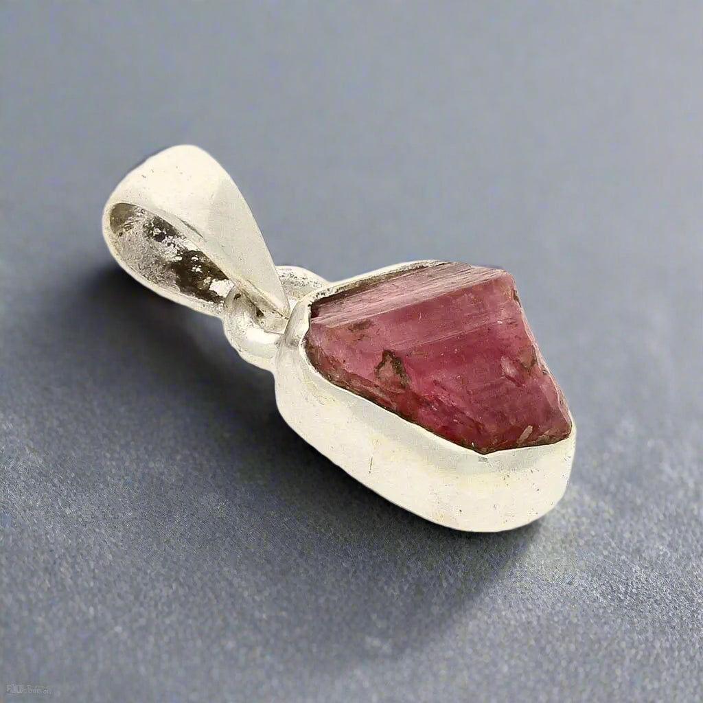 Buy your Fierce Heart – Rough Ruby Silver Pendant online now or in store at Forever Gems in Franschhoek, South Africa