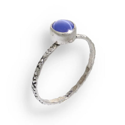 Get your "Celestial Dreams" Sterling Silver Star Sapphire Stackable Ring - September Birthstone online now or in store at Forever Gems in Franschhoek, South Africa