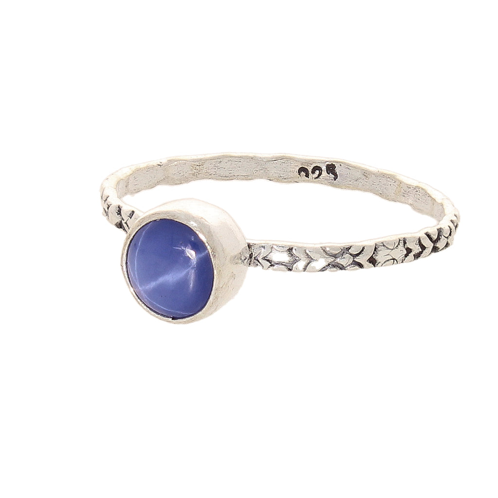 Buy your Stacks of Style: Star Sapphire Round Sterling Silver Stackable Ring online now or in store at Forever Gems in Franschhoek, South Africa