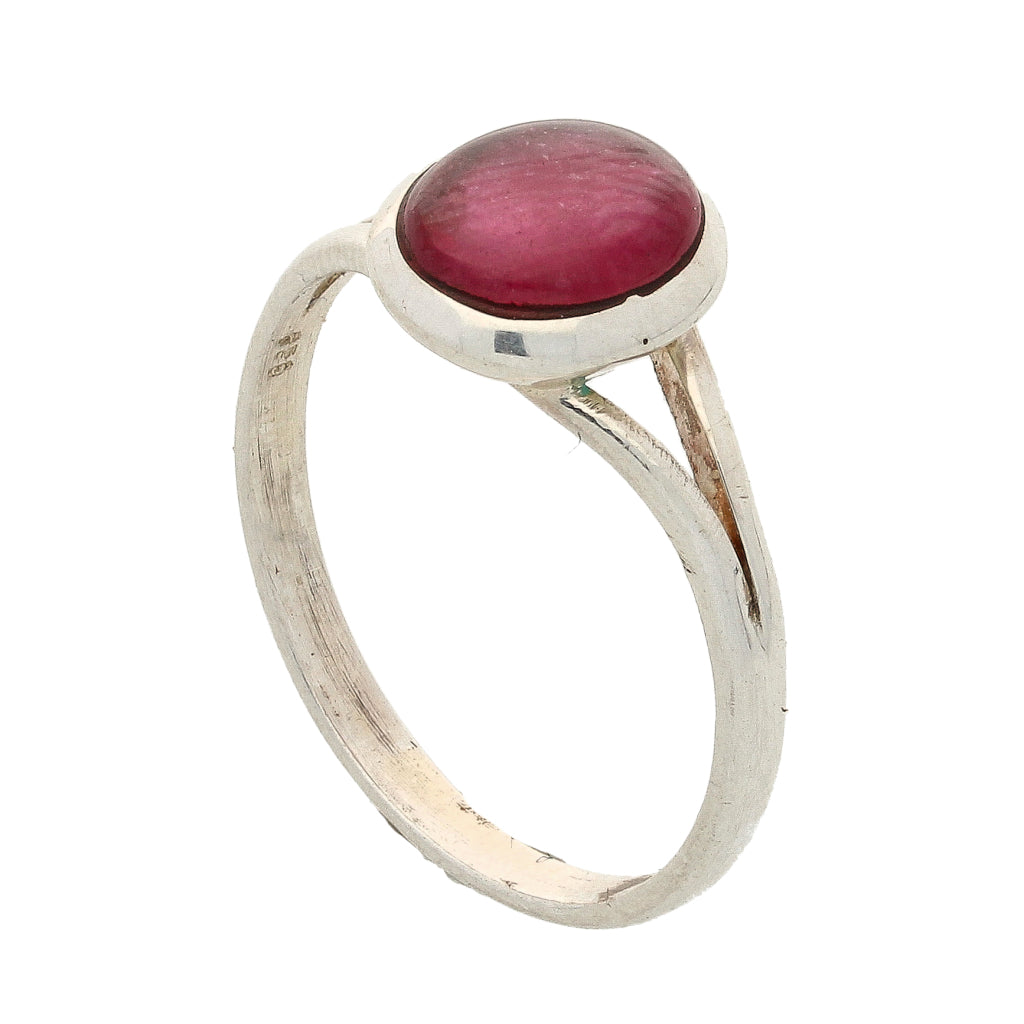 Buy your Blushing Beauty Pink Ruby Sterling Silver Ring online now or in store at Forever Gems in Franschhoek, South Africa