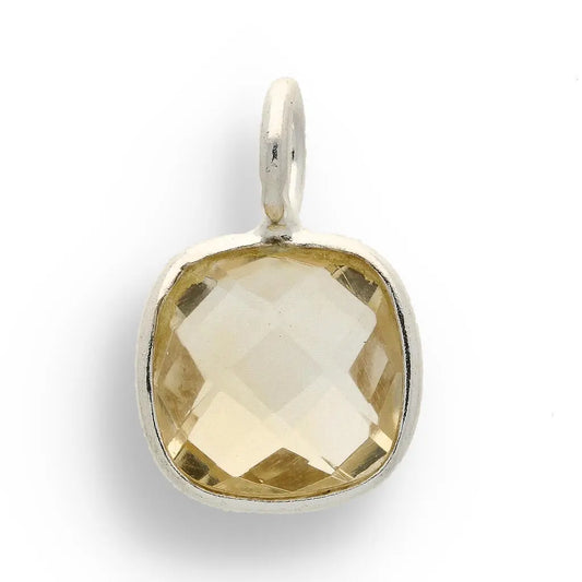 Buy your Joy & Abundance - Faceted Citrine Cushion Necklace online now or in store at Forever Gems in Franschhoek, South Africa