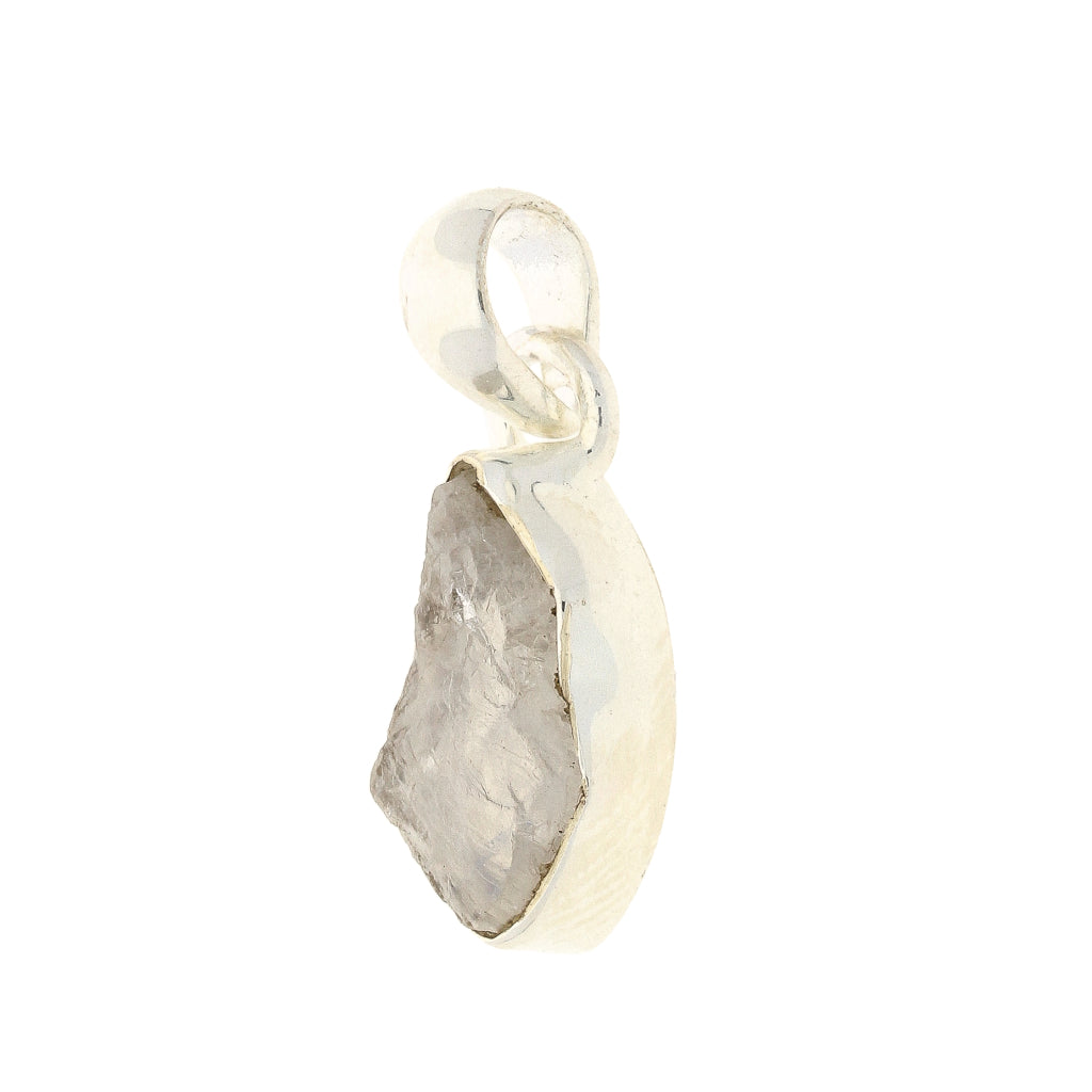 Buy your Nature's Treasures: Raw Moonstone Sterling Silver Necklace online now or in store at Forever Gems in Franschhoek, South Africa