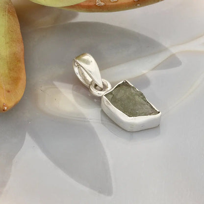 Get your Moldavite Silver Amulet – Authentic Czech Origin Gem online now or in store at Forever Gems in Franschhoek, South Africa