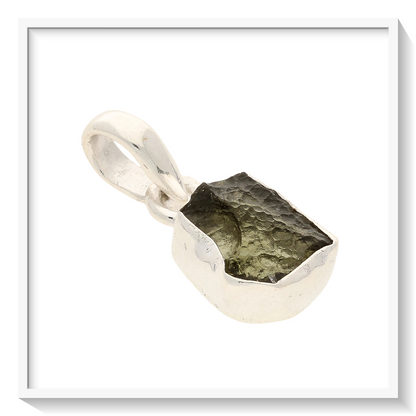Buy your Handmade Moldavite Silver Necklace online now or in store at Forever Gems in Franschhoek, South Africa