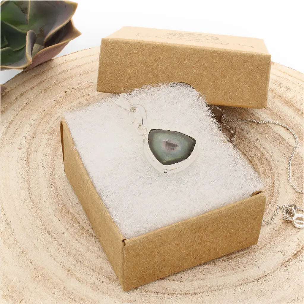 Get your Watermelon Tourmaline Elegance Necklace in Sterling Silver online now or in store at Forever Gems in Franschhoek, South Africa