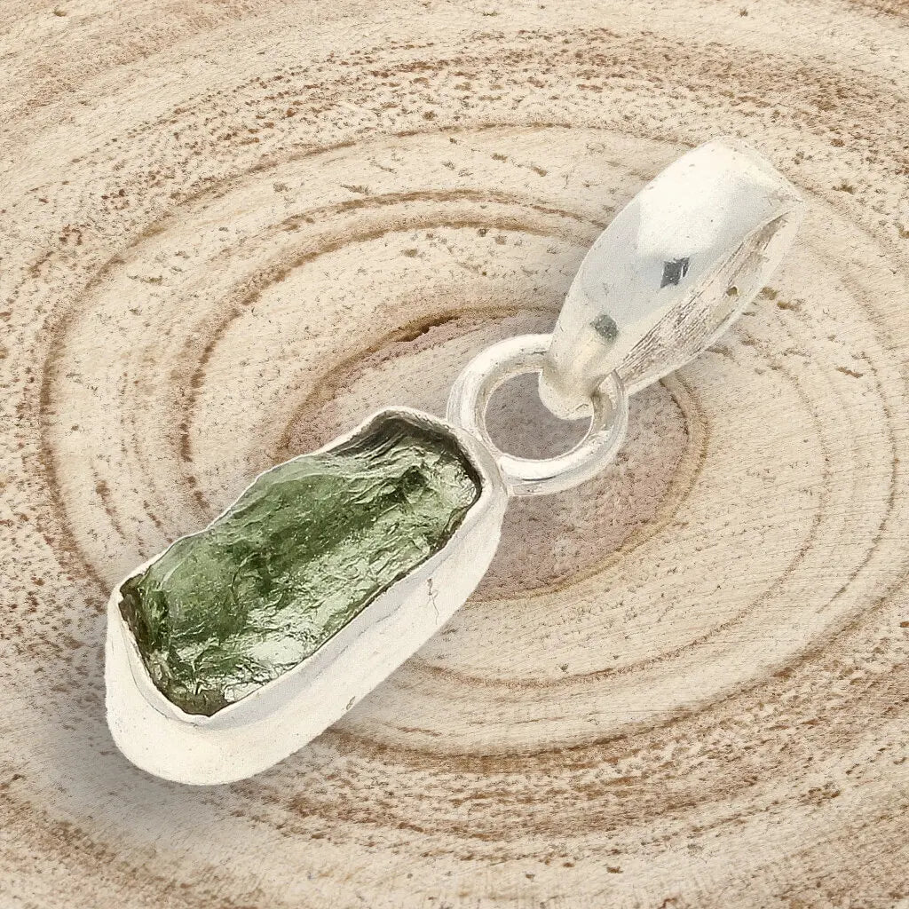 Get your Moldavite Magic Necklace – Authentic Gem from Czechia online now or in store at Forever Gems in Franschhoek, South Africa