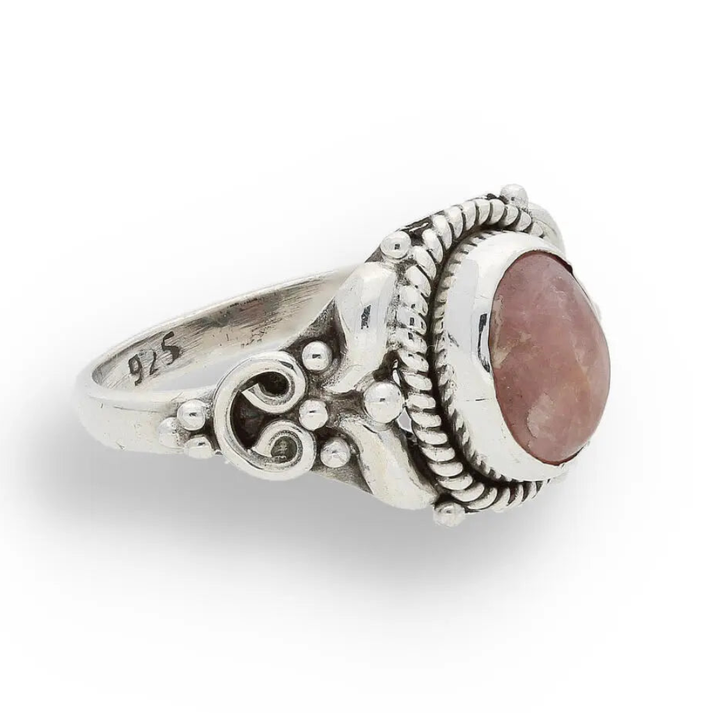 Buy your Rhodochrosite Sterling Silver Ring – A Symbol of Love & Healing online now or in store at Forever Gems in Franschhoek, South Africa