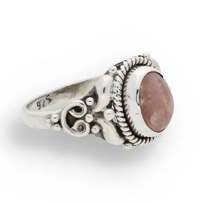 Buy your Rhodochrosite Sterling Silver Ring – A Symbol of Love & Healing online now or in store at Forever Gems in Franschhoek, South Africa