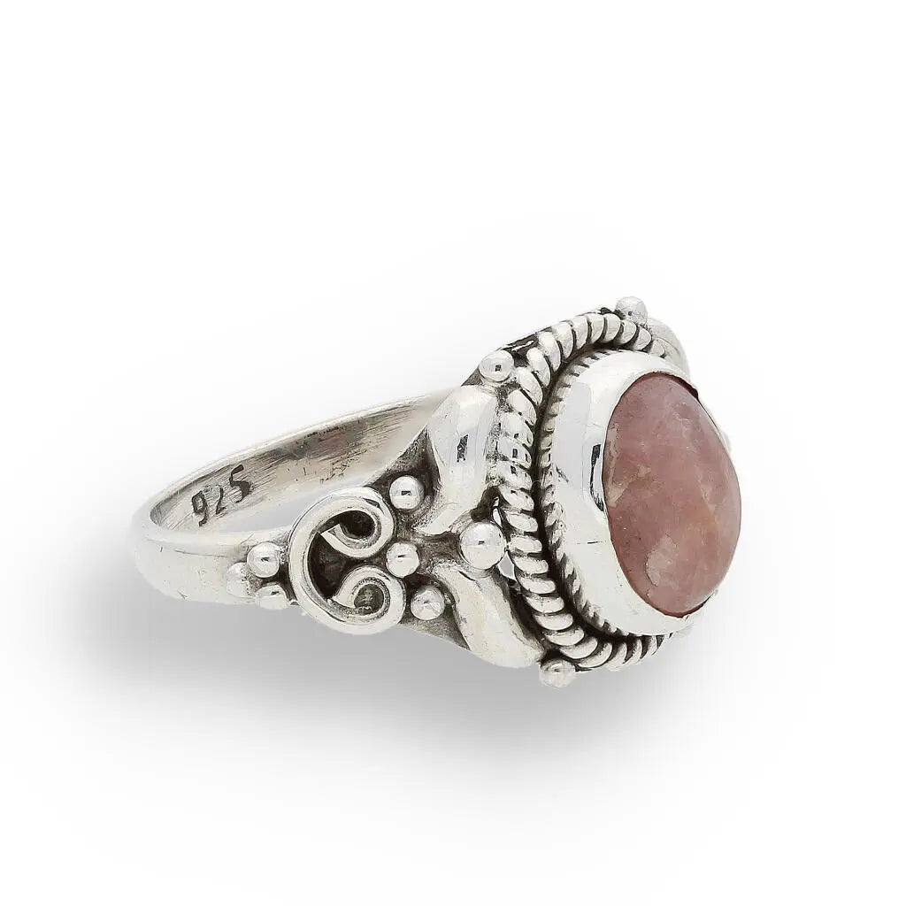 Buy your Rhodochrosite Sterling Silver Ring – A Symbol of Love & Healing online now or in store at Forever Gems in Franschhoek, South Africa