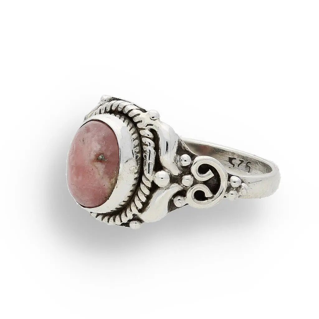Buy your Rhodochrosite Sterling Silver Ring – A Symbol of Love & Healing online now or in store at Forever Gems in Franschhoek, South Africa