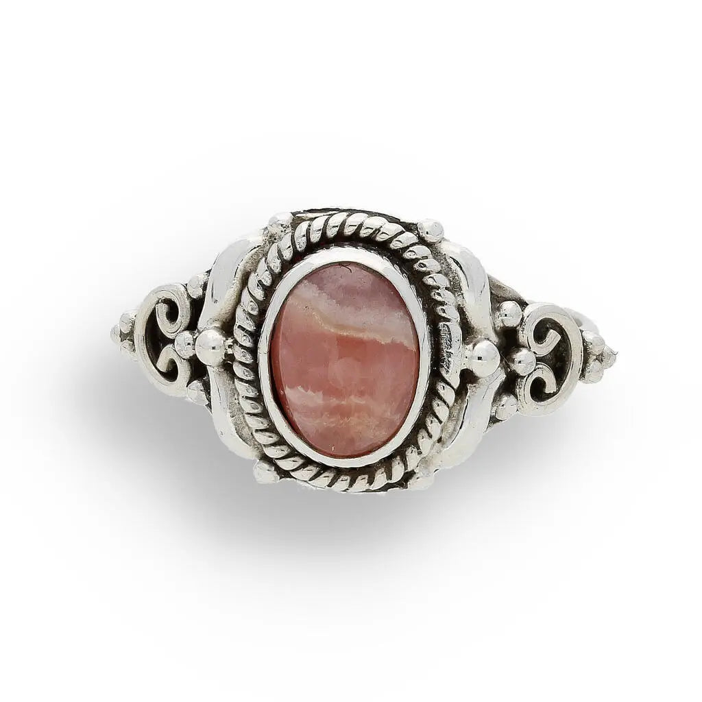 Buy your Rhodochrosite Sterling Silver Ring – A Symbol of Love & Healing online now or in store at Forever Gems in Franschhoek, South Africa