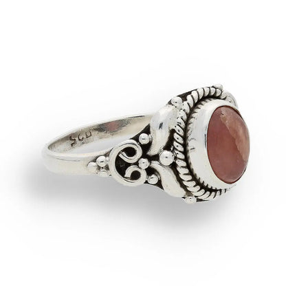 Buy your Rhodochrosite Sterling Silver Ring – A Symbol of Love & Healing online now or in store at Forever Gems in Franschhoek, South Africa