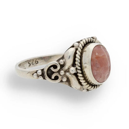 Buy your Rhodochrosite Sterling Silver Ring – A Symbol of Love & Healing online now or in store at Forever Gems in Franschhoek, South Africa