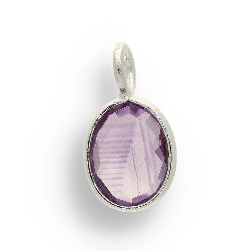 Buy your Guardian Glow: Faceted Oval Amethyst Necklac online now or in store at Forever Gems in Franschhoek, South Africa