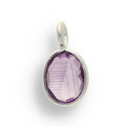Buy your Guardian Glow: Faceted Oval Amethyst Necklac online now or in store at Forever Gems in Franschhoek, South Africa