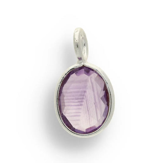 Buy your Guardian Glow: Faceted Oval Amethyst Necklac online now or in store at Forever Gems in Franschhoek, South Africa