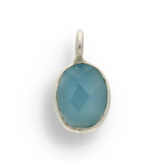 Buy your Deep Focus - Faceted Oval Blue Onyx Necklace online now or in store at Forever Gems in Franschhoek, South Africa