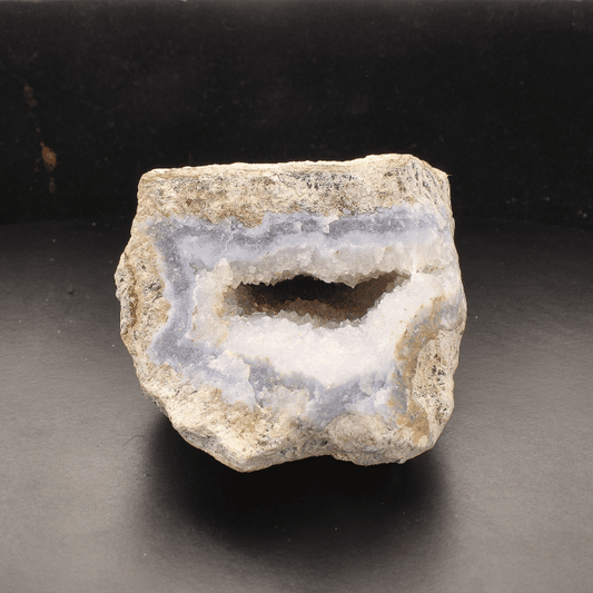 Buy your Natural Blue Lace Agate Geode online now or in store at Forever Gems in Franschhoek, South Africa