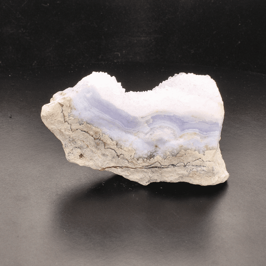 Buy your Natural Blue Lace Agate Slab online now or in store at Forever Gems in Franschhoek, South Africa