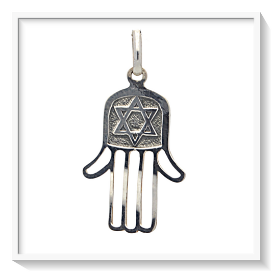Buy your Hamsa Hand Sterling Silver Necklace online now or in store at Forever Gems in Franschhoek, South Africa