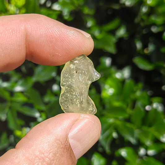 Buy your 3 gram Authentic Natural Libyan Desert Glass online now or in store at Forever Gems in Franschhoek, South Africa