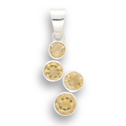 Buy your Citrine Sterling Silver Constellation Pendant online now or in store at Forever Gems in Franschhoek, South Africa