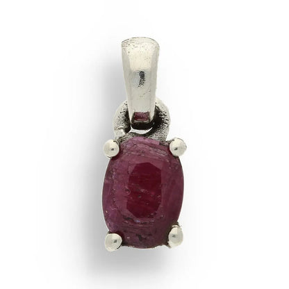 Get your Ruby "Crimson Passion" Sterling Silver Necklace online now or in store at Forever Gems in Franschhoek, South Africa