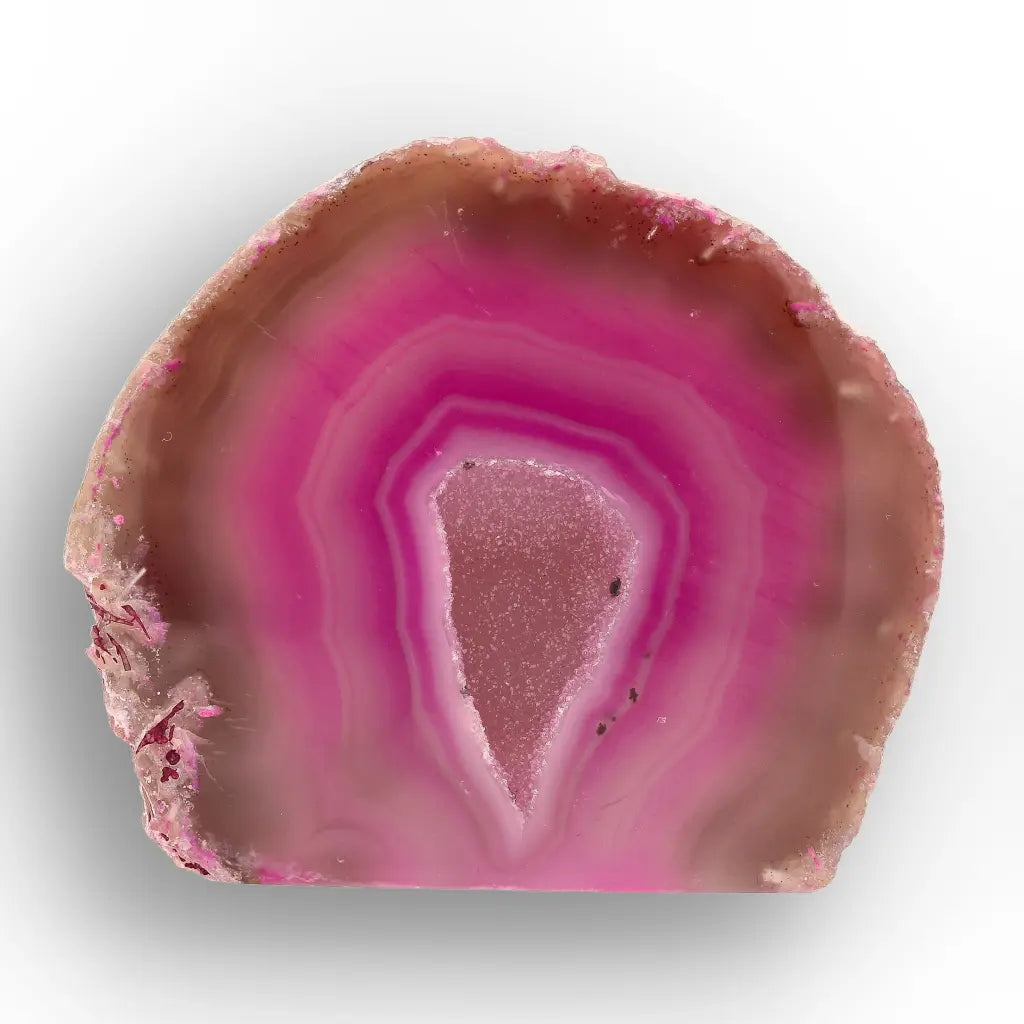 Get your Pink Agate Flat Base Soft Glow Crystal online now or in store at Forever Gems in Franschhoek, South Africa