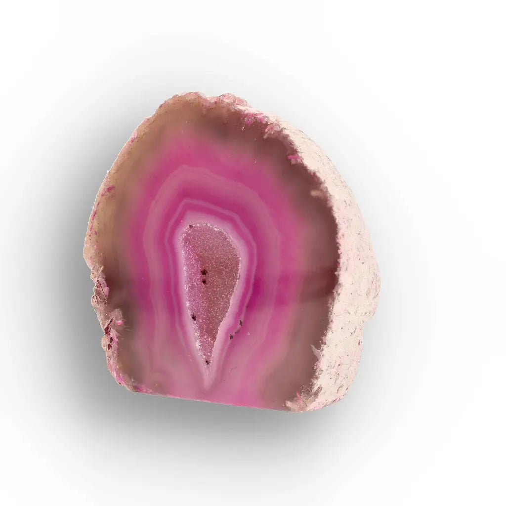 Get your Pink Agate Flat Base Soft Glow Crystal online now or in store at Forever Gems in Franschhoek, South Africa