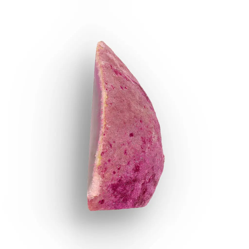 Get your Pink Agate Flat Base Crystal Geode Slice online now or in store at Forever Gems in Franschhoek, South Africa