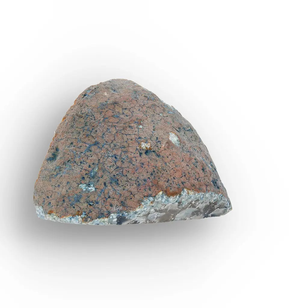 Get your Deep Blue Agate Flat Base Crystal Geode online now or in store at Forever Gems in Franschhoek, South Africa