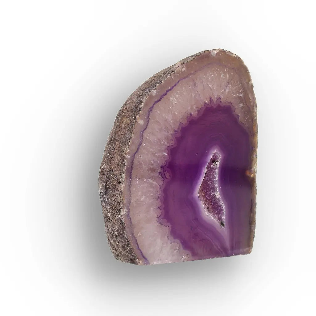 Get your Purple Agate Flat Base Crystal Slice online now or in store at Forever Gems in Franschhoek, South Africa
