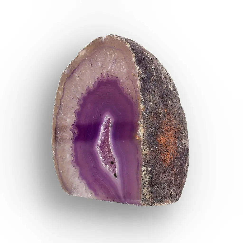 Get your Purple Agate Flat Base Crystal Slice online now or in store at Forever Gems in Franschhoek, South Africa