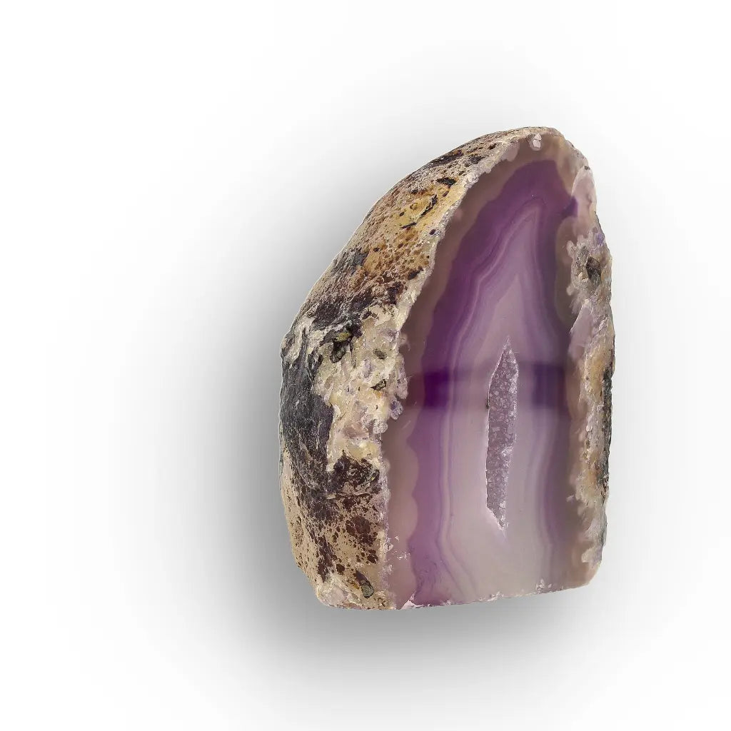 Get your Purple Agate Flat Base Display Crystal online now or in store at Forever Gems in Franschhoek, South Africa