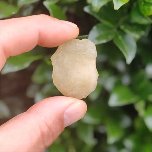 Get your 15g Libyan Desert Glass - Prehistoric Impact Fragment from Egypt's Western Wilderness online now or in store at Forever Gems in Franschhoek, South Africa