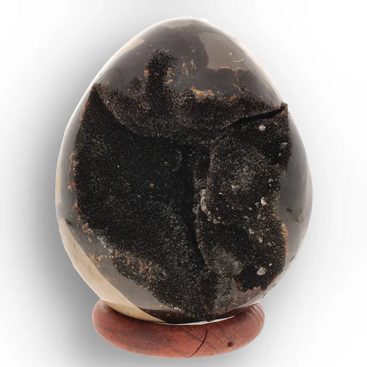 Get your Septarian “Dragon’s Egg” Crystal Geode – Madagascar Specimen online now or in store at Forever Gems in Franschhoek, South Africa