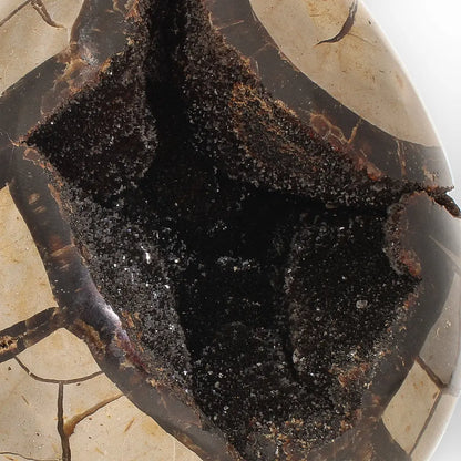 Get your Madagascar Septarian Dragon’s Egg – Natural Crystal Geode online now or in store at Forever Gems in Franschhoek, South Africa