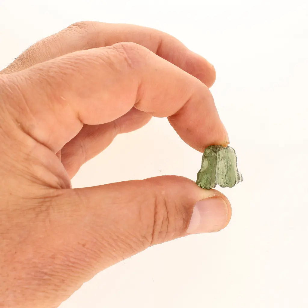 Get your 1.9 gram Genuine Moldavite Crystal from Czech Republic online now or in store at Forever Gems in Franschhoek, South Africa