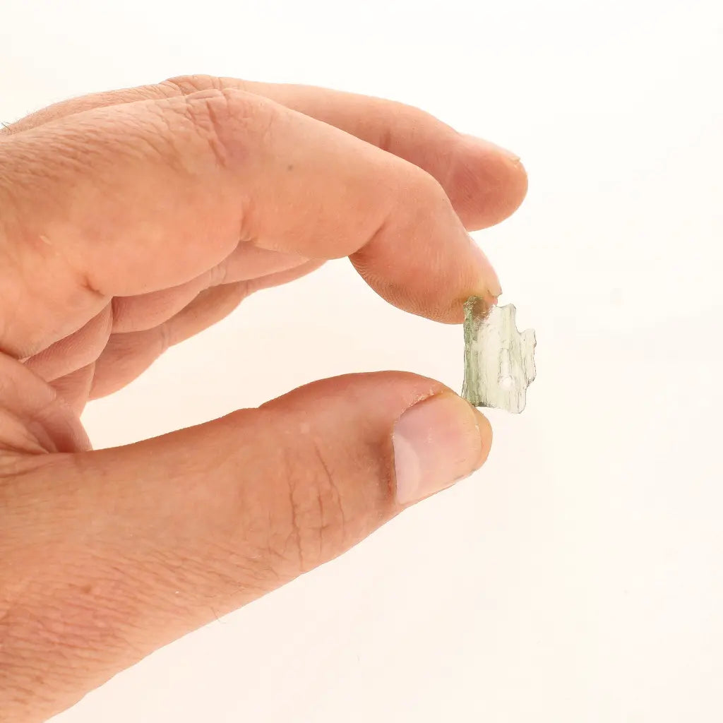 Get your 0.5 gram Authentic Natural Moldavite online now or in store at Forever Gems in Franschhoek, South Africa