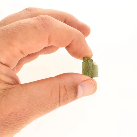 Get your Rare Czech Moldavite Meteorite Impact Glass Authentic (1.9g) online now or in store at Forever Gems in Franschhoek, South Africa